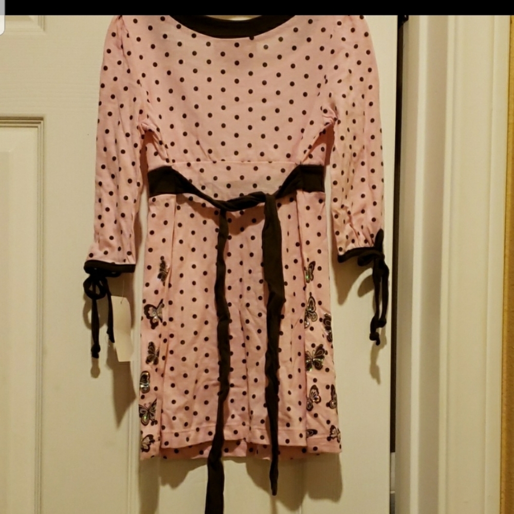 3.for $10 Polka dots girls dress size 6 - Picture 2 of 5